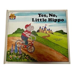 Yes, No, Little Hippo Vintage Moncure Magic Castle Readers Book